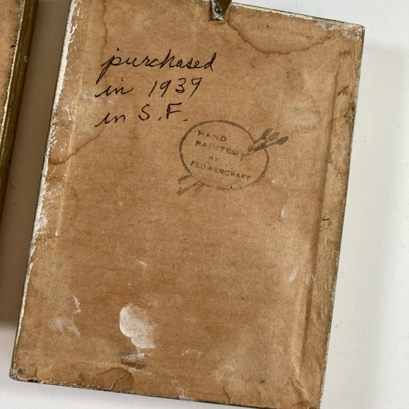 Vintage 1930s Flowercraft Milkweed Silhouette Mini Pictures - Picture 6 of 15